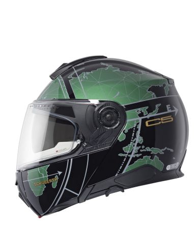 Casque Schuberth C5 Globe Noir-Vert