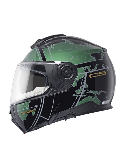 Casque Schuberth C5 Globe Noir-Vert