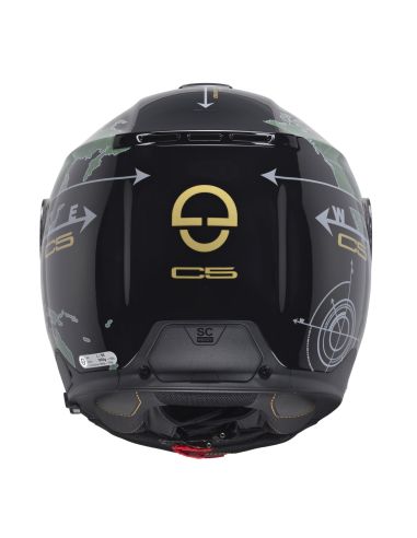 Casque Schuberth C5 Globe Noir-Vert