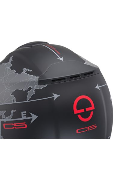 Casque Schuberth C5 Globe Gris-Noir