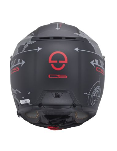 Casque Schuberth C5 Globe Gris-Noir