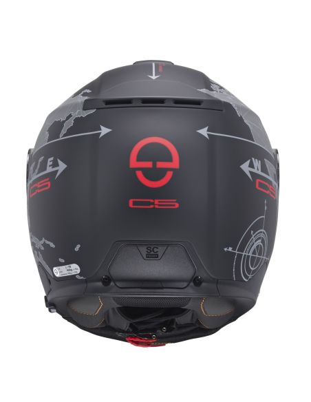 Casque Schuberth C5 Globe Gris-Noir