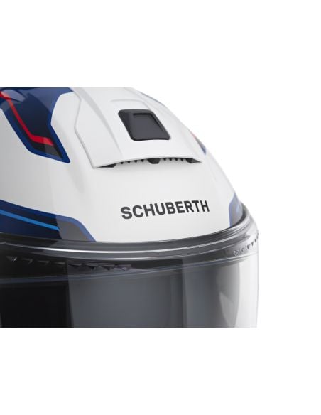 Casque Schuberth C5 Omega Bleu-Blanc-Rouge