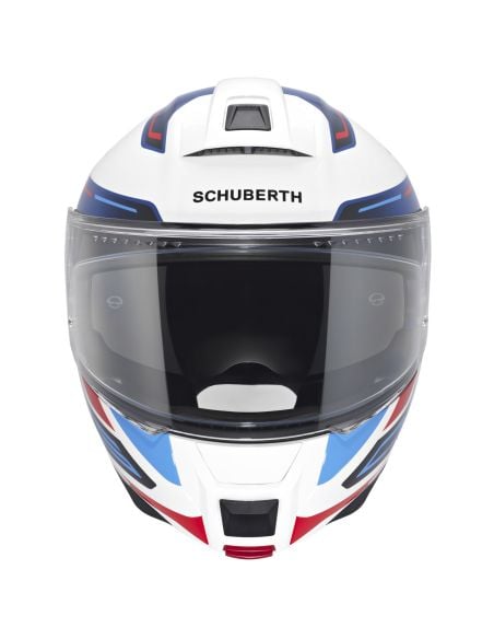 Casque Schuberth C5 Omega Bleu-Blanc-Rouge
