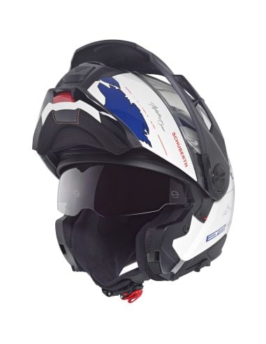 Casque Schuberth E2 Atlas Bleu-Blanc