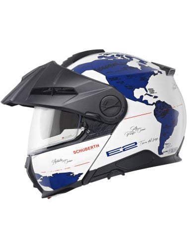 Casque Schuberth E2 Atlas Bleu-Blanc