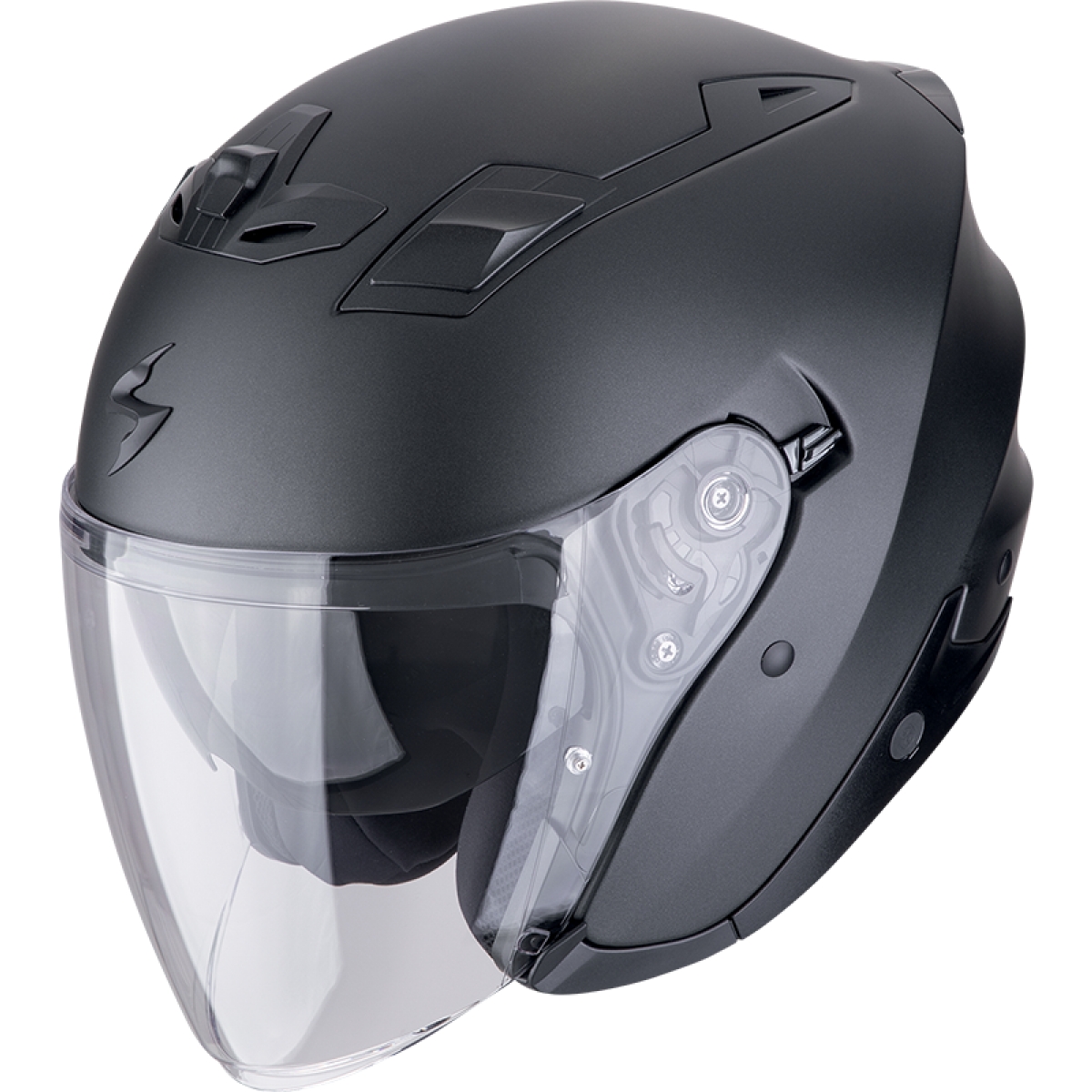 Casque Scorpion Exo-Z1 Solid Noir Perle Mat - Casque Jet SCORPION