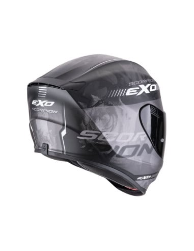 Casque Intégral Scorpion Exo-391 AVA  - Noir/Blanc
