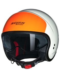 Casque Jet Nolan N21 Verniciatura 06 Blanc-Orange