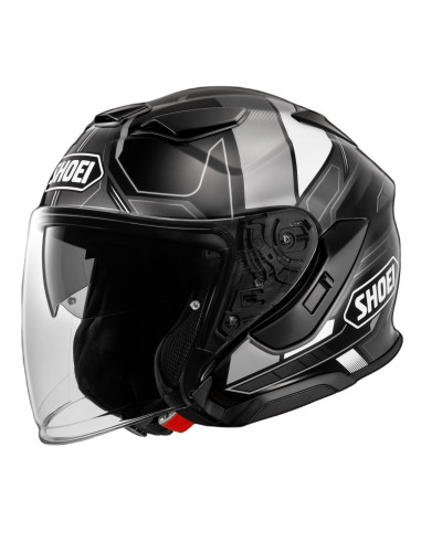 Casque Shoei J-Cruise 3 WHIZZY - Noir/Blanc