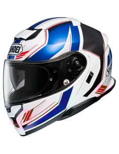 Casque Shoei Neotec 3 Grasp - Blanc/Bleu