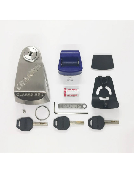 Bloque Disque SRA Cranns VD10 avec Alarme Bluetooth intégrée