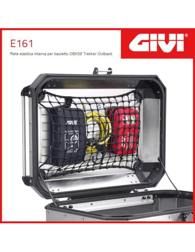 Filet Intérieur Élastique Givi E161 pour Trekker Outback 58L