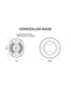 Base de Support Quad-Lock Ronde 360° 2
