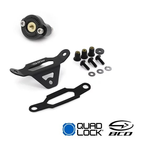 Platine Quad-Lock by BCD pour XMAX  2018 à 2022