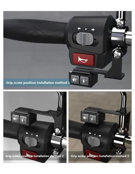 Paire Projecteurs LED Moto RBMAX Ecobene 12v 50w