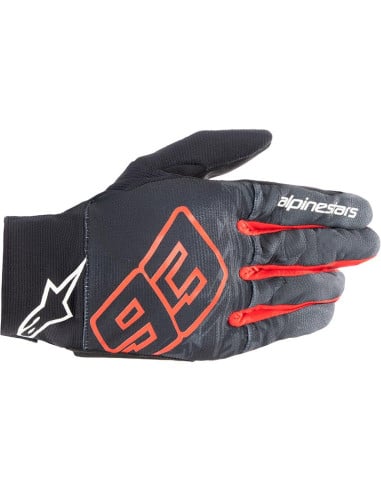 Gants Alpinestars Aragon MM93 Noir-Rouge