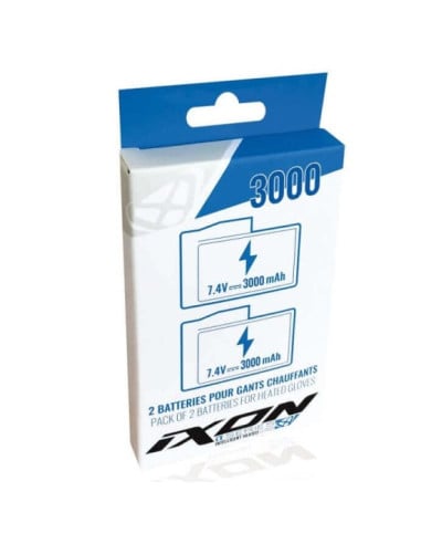 Kit Batterie Ixon 3000 mAh pour Gants Chauffants