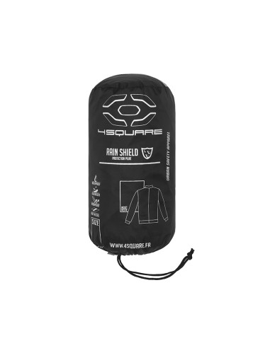 Housse Veste Pluie 4Square Raining Noir Housse Veste Pluie 4Square Raining Noir