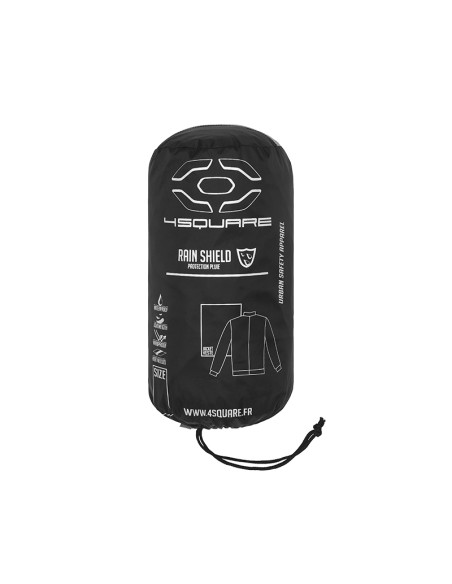 Housse Veste Pluie 4Square Raining Noir Housse Veste Pluie 4Square Raining Noir