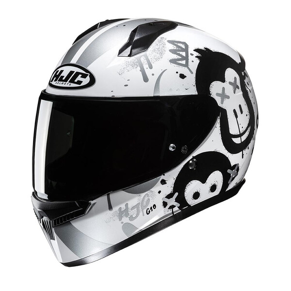 Casque Enfant HJC C10 Geti list: Blanc / Gris|Blanc|Jaune|Vert