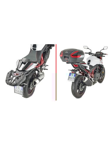 Support Top Case Honda CB 750 Hornet 2023 à 2025
