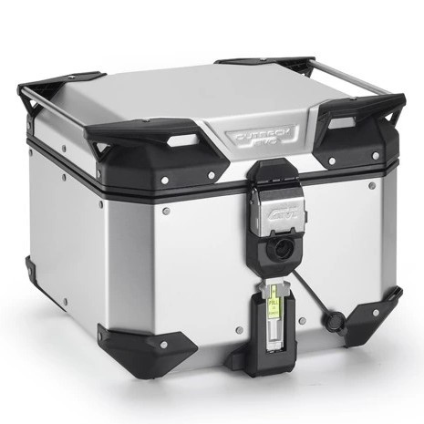 Top Case Givi Trekker Outback Evo Smart Monokey 42L Alu Anodisé - Sans Serrure - Top Case et Valise Moto GIVI