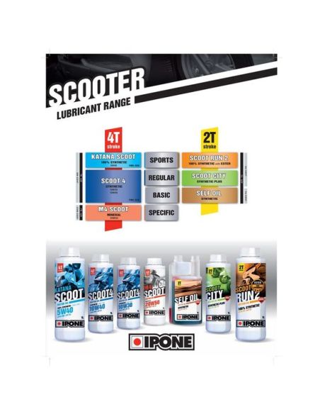Huile Ipone Scoot 4 10w40 4T