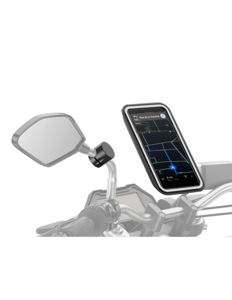 Support Smartphone Rétroviseur Shapeheart Pro à Visse XXL