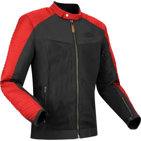 Veste Segura Dikinson Textile list: Noir et Rouge|Noir|Rouge|Marron