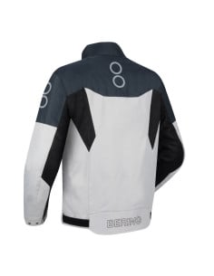 Veste Moto Bering Cronos - Blanc/Noir 2