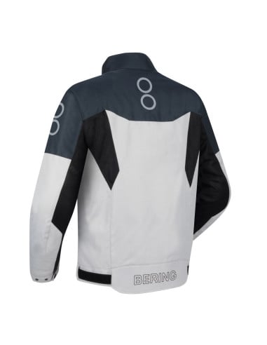 Veste Moto Bering Cronos - Blanc/Noir Veste Moto Bering Cronos - Blanc/Noir