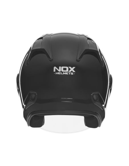 Casque Nox N220s Noir Brillant