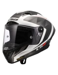 Casque LS2 Thunder GP Aero Raute FF805 Gris-Blanc