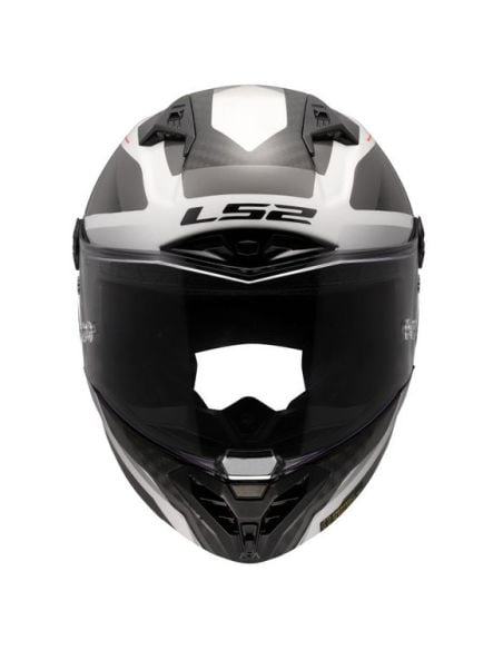 Casque LS2 Thunder GP Aero Raute FF805 Gris-Blanc Casque LS2 Thunder GP Aero Raute FF805 Gris-Blanc