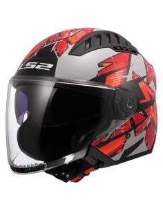 Casque LS2 Copter II Kanji