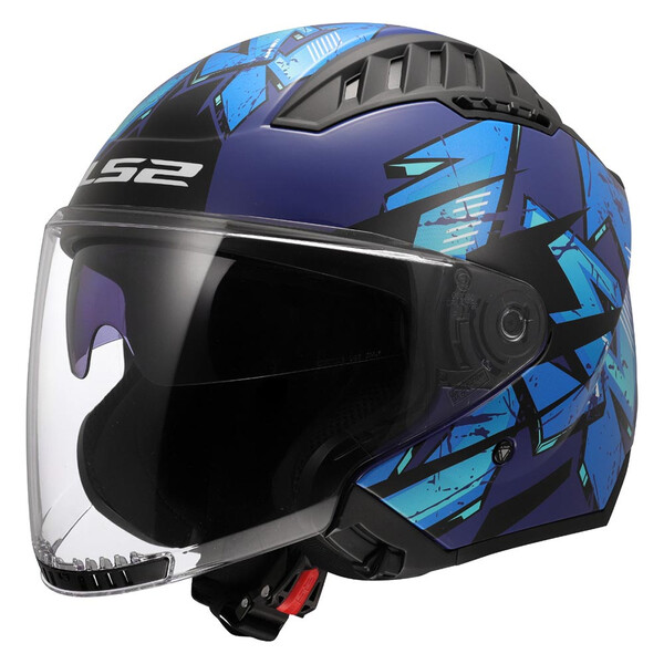 Casque LS2 Copter II Kanji list: Noir / Bleu|Noir|Blanc|Rouge|Bleu|Multicolore