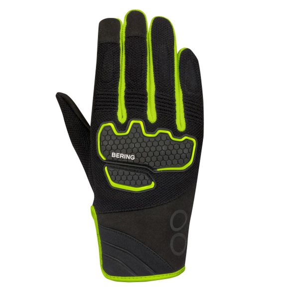 Gants Bering Breeze pour Homme list: Noir / Jaune Fluo|Noir|Blanc|Rouge|Jaune|Bleu|Multicolore