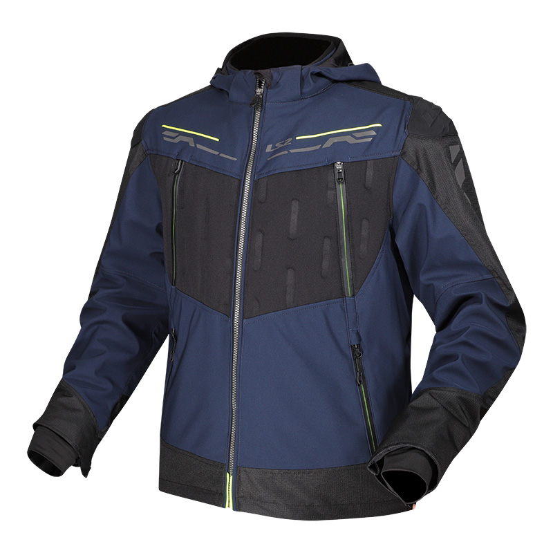 Veste LS2 Zirconium pour Homme list: Bleu|Noir|Bleu