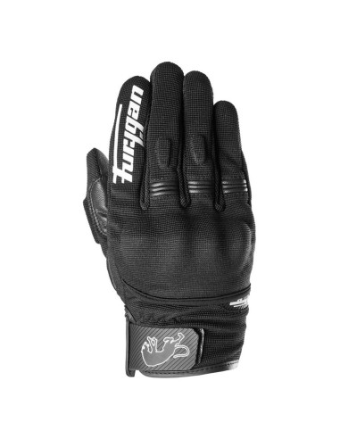 Gants Furygan Jet D3O Evo - Blanc/Noir