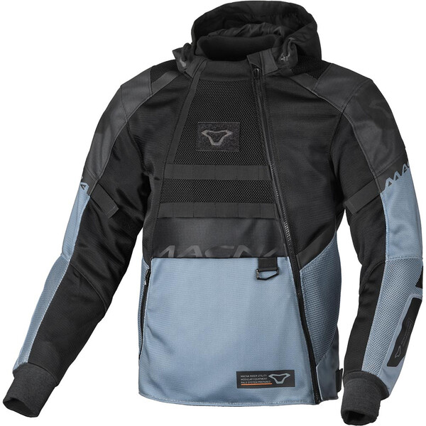 Blouson Macna Rebelite Noir Gris - Blouson Moto MACNA