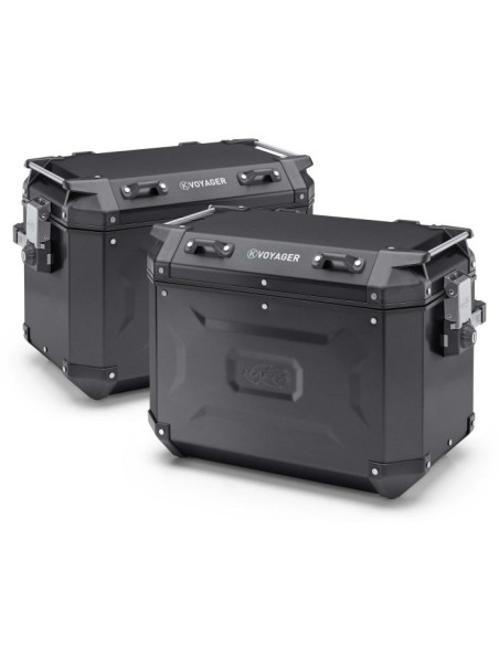 Paire de Valise Kappa K'Voyager 48 Litres Noir