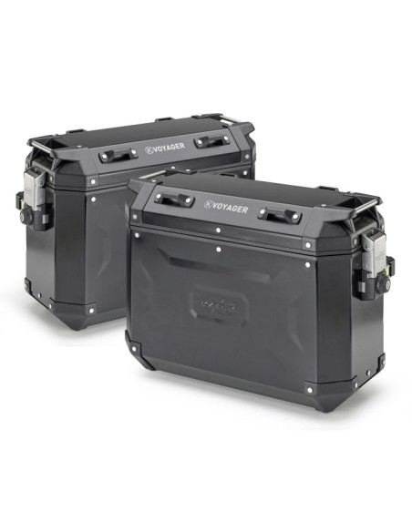 Paire de Valise Kappa K'Voyager 37 Litres Noir