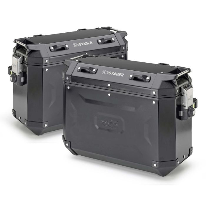Paire de Valise Kappa K'Voyager 37 Litres Noir Noir
