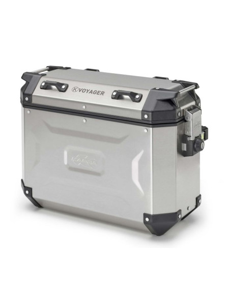 Paire de Valise Aluminium Kappa K'Voyager 37 Litres