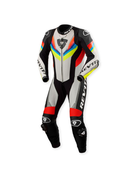 Combinaison Rev'it Quantum 3 - Gris / Jaune