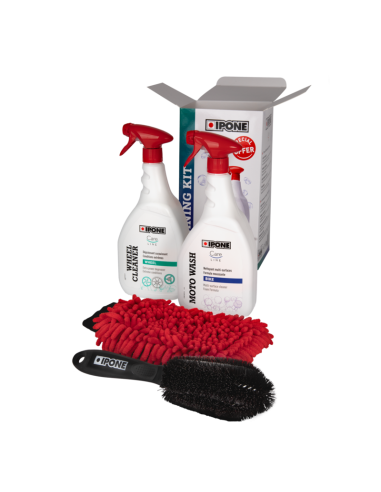 Kit Nettoyant Moto Ipone Cleaning Kit