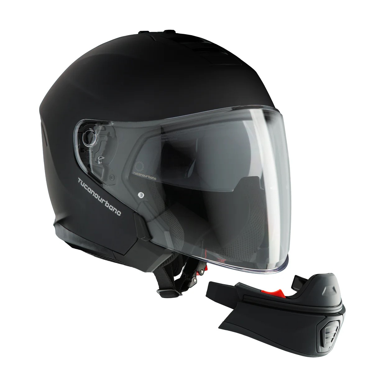 Casque Tucano Urbano Hyperlink Noir Mat - Casque Transformable TUCANO URBANO