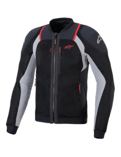 Veste Alpinestars Troop Air-Noir/Gris/Rouge
