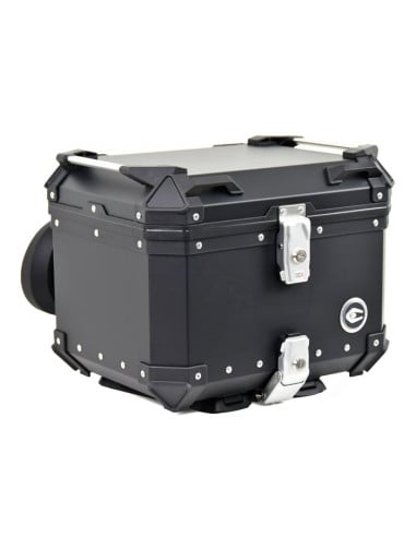 Top Case Coocase X1 Noir 45 L avec Dosseret Réglable Top Case Coocase X1 Noir 45 L avec Dosseret Réglable